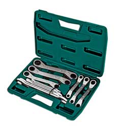 Kamasa ratchet spanner set