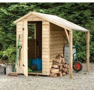 Garden Shed Lean-To